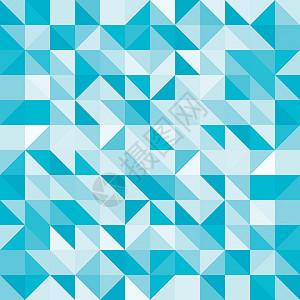 浅蓝色图案中的抽象蓝色三角形和正方形插图金字塔橙子装饰艺术长方形广告几何学横幅创造力背景图片