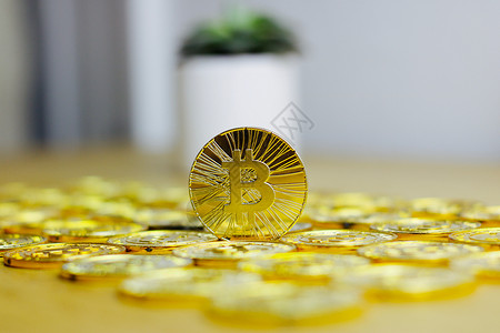 Bitcoin 硬币加密货币付款储蓄金融数字矿业点对点商业安全虚拟贸易背景图片