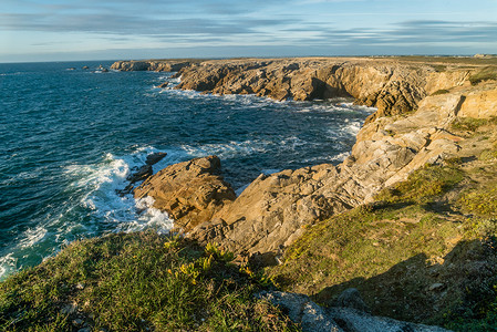 Quiberon荒野海岸高清图片