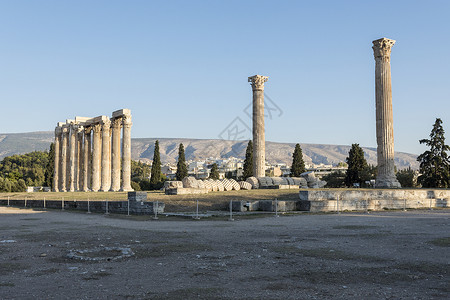 奥林匹克宙斯神庙文化奥林匹克运动会高清图片