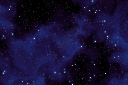 深空中的恒星太阳情绪黑色蓝色宇宙星云插图艺术背景图片
