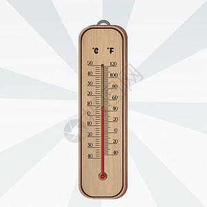 温度计指标学位摄氏度测量气象插图气候温度季节背景图片