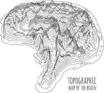 黄河流域地形图地形图形式的大脑 神经元之间现代技术数据传输的概念知识健康创造力科学医疗头脑网络解剖学记忆智力设计图片