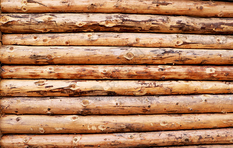 休舱农村家庭背景木木原木墙壁材料松树光束硬木树干木工木头栅栏建筑木材背景