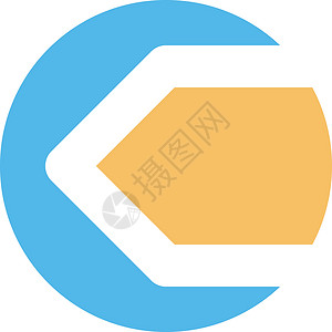 圆形圆圈形状样式图标标志 vecto标识背景图片