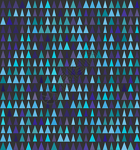 抽象的无缝背景设计纹理与三角形 spryce 元素 创意无尽的圣诞图案与 2018 年小圣诞树的形状 墙纸的简单软新年瓷砖图像蓝背景图片