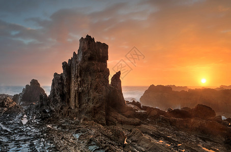 Bermagui 南海岸日出高清图片