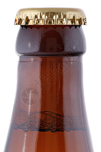 棕色啤酒瓶酒精琥珀色液体气泡酒吧啤酒厂食品玻璃烧瓶社论背景图片