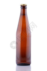 棕色啤酒瓶气泡液体金子泡沫社论小瓶啤酒摄影啤酒厂酒吧背景图片