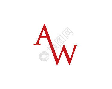 aw 字母徽标旋风网络公司首都身份市场贸易品牌会计技术背景图片