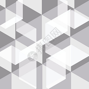 抽象背景 矢量图创造力灰色墙纸医疗立方体六边形插图科学横幅白色背景图片