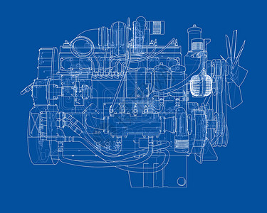 发动机矢量汽车引擎  3 的矢量渲染工程绘画金属床单机器蓝图标识发动机草图齿轮设计图片