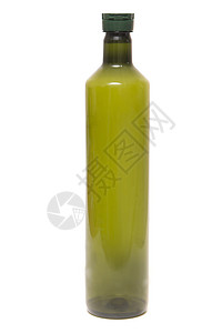 绿色塑料无绿塑料纯橄榄油瓶背景图片