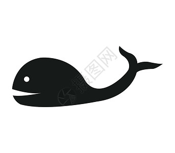 鲸鱼图标游泳标识荒野生物旅行自然尾巴野生动物生活精子背景图片