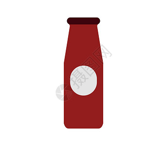 帅气塞巴斯酱番茄瓶 ico瓶子香料辣椒胡椒卡通片插图艺术烧烤玻璃果汁插画