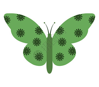 蝴蝶图标船长翅膀插图鳞翅目艺术标识昆虫背景图片