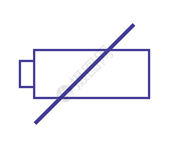 低蓄电池图标电池碱性活力收费情况背景图片