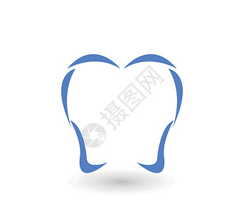 凹痕图标牙牙图标身份广告解剖学疼痛卫生网络凹痕微笑牙疼药品插画