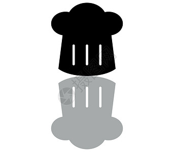 厨师帽 ico衣服餐厅帽子美食插图工作食物烹饪面包炊具背景图片