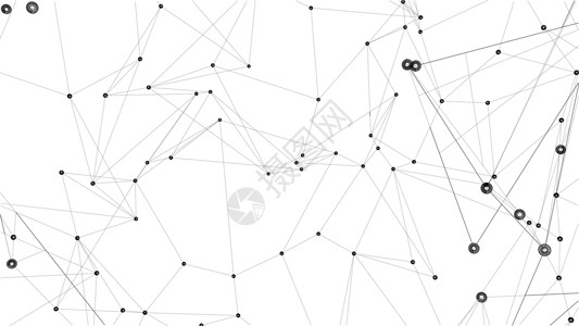 与点和线的全球网络连接创造力多边形艺术三角形白色数据互联网原子造型网格背景图片