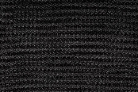 特写黑色纺织品彩色纺织品网纹纹理的背景图案背景图片