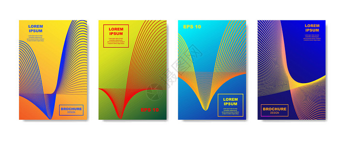 设计素材专利简约的抽象涵盖设计 横幅 标语牌 海报 传单的彩色半色调几何渐变背景 矢量图设计图片