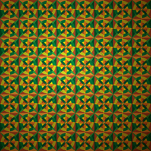 丰富多彩的抽象模式黄色插图绿色橙子马赛克奢华风格艺术材料装饰背景图片