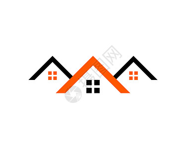 家居徽标小屋商业建筑师品牌创新服务公寓城市大厦窗户背景图片
