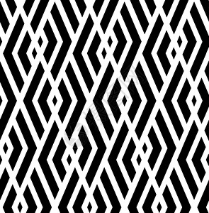 再次黑白通用重复抽象形状风格网格织物墙纸纺织品格子几何样本菱形窗饰插画