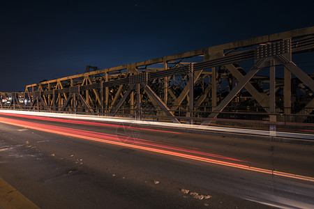 布里斯班的沃尔特泰勒大桥跨度火车天际旅行高清图片