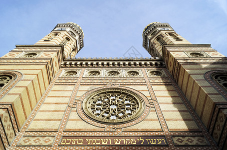 布达佩斯多哈尼街犹太会堂高清图片