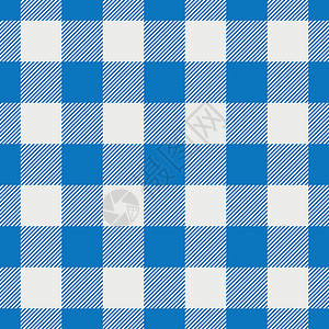蓝色格子衬衫蓝色和黑色的伐木工人格子图案 无缝矢量模式 简单的复古纺织品设计羊毛织物打印夹克男性衬衫木工人乡村男人墙纸插画