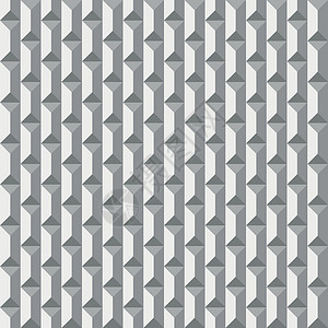 3D纸砖 无缝矢量图案背景马赛克装饰宽慰织物几何学墙纸装饰品白色塑料正方形背景图片