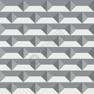 3D纸砖 无缝矢量图案背景包装宽慰装饰品墙纸装饰艺术风格织物白色几何学背景图片