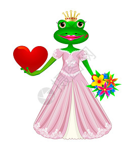 青蛙公主花朵美丽的高清图片