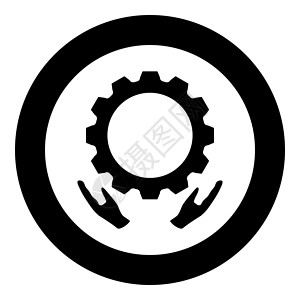 当心触电标志预防性维护图标黑色圆圈机械情况头盔立法警告工厂危险电气工作事故设计图片