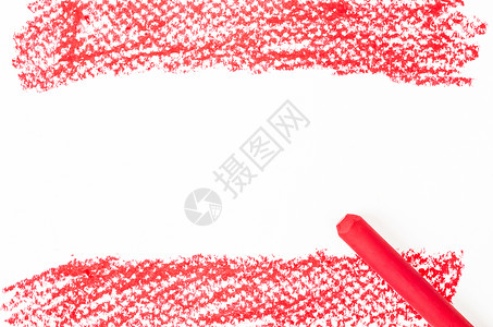 红色抽象纹理由粘贴棒制成背景图片