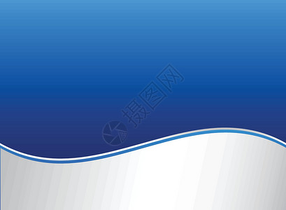 抽象条纹波浪线图形蓝色和白色渐变色框架报告坡度技术海报墙纸横幅年度推介会插图背景图片