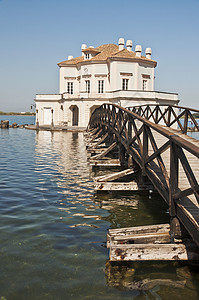 万维泰利意大利那不勒斯附近旅游旅行房子别墅全景地标背景