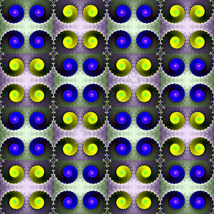 带螺旋的无缝折形图案背景图片