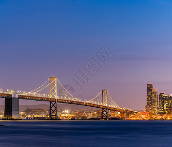 顺丰直达旧金山湾桥景观摩天大楼地标旅游办公室交通建筑学市中心天际运输背景