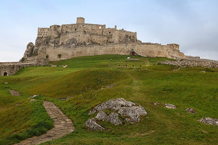 最大的城堡地点之一(据称是第二大)i;高清图片