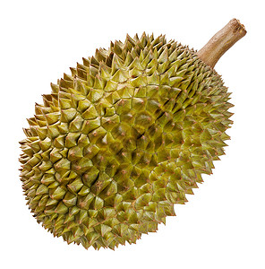 蒙塞尼白上孤立的达里安水果绿色国王美食白色食物异国热带情调背景