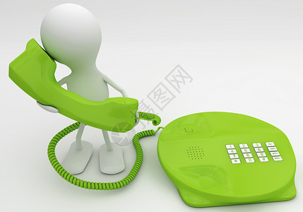 绿色电信 3d 概念背景图片