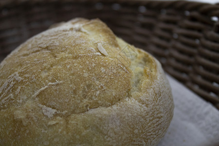 照片详细介绍篮子新鲜面包小麦包子美食杂货店酵母食物糕点烹饪谷物饮食背景图片