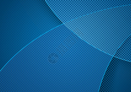 卡伦格丹蓝色抽象背景与网格模式宣传册净额正方形横幅格栅条纹推介会艺术品艺术传单设计图片