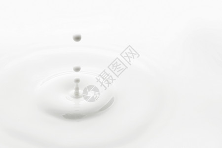 奶粉飞溅奶制品营养运动圆圈白色宏观奶油酸奶液体背景图片