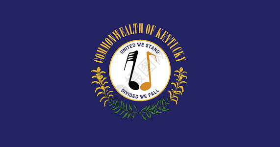 肯塔基音乐旗插图艺术品旗帜绘画笔记艺术背景图片