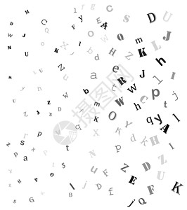 掉落的随机字母字母表漂亮的背景设计诗歌插图语法网络打印墙纸字体艺术黑色创造力背景图片