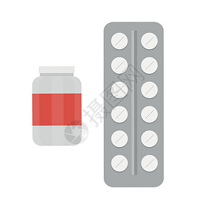 矢量医疗丸-医学图标和药物-医疗保健 ico背景图片